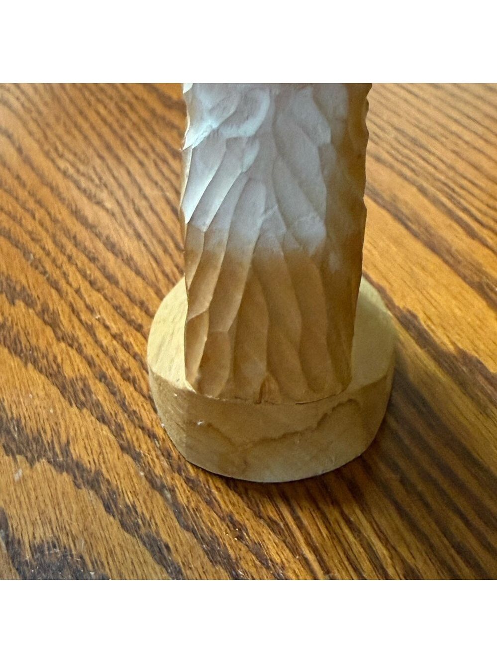 Peepers Hand Carved Hand Painted Orange Cat Eyeglass Holder - Picture 15 of 16